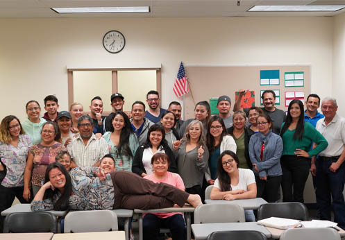 A 2019 ESL class