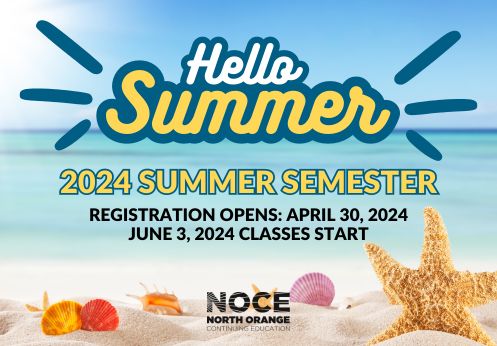 2024 Summer Semester Registration Opens: April 30, 2024 Classes Start: June 3, 2024