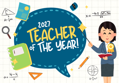 2027 Teacher of the year!