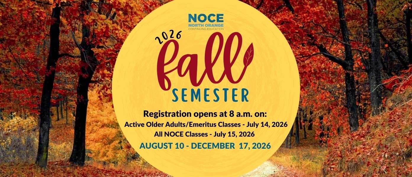 Slider Image 1for 2026 Fall Semester is almost here!